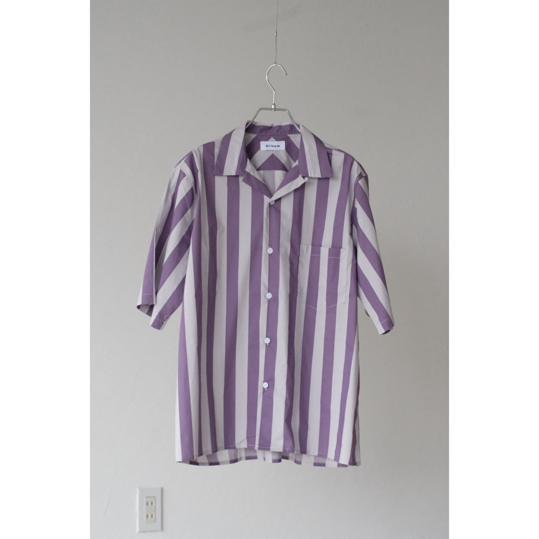 Opencollar stripe shirts