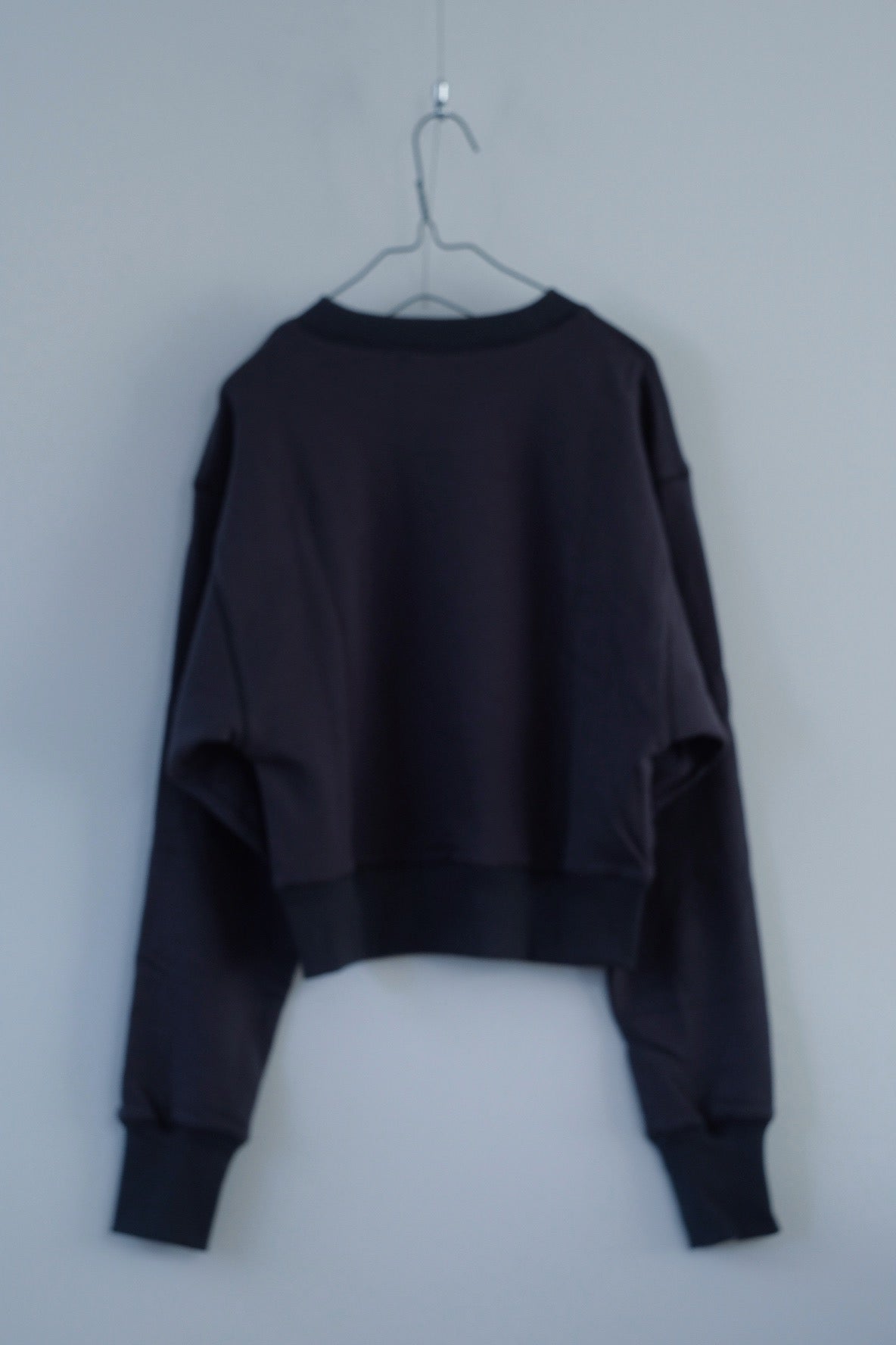 Short length sweat shirt