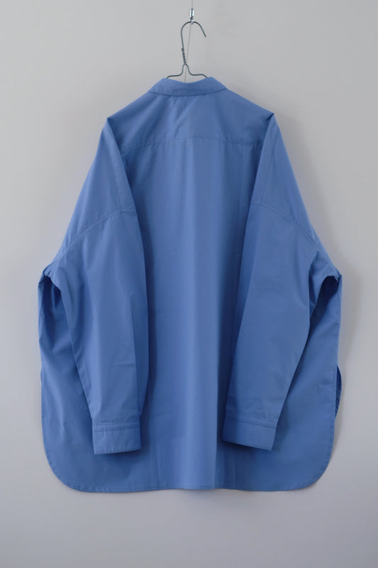 Box silhouette regularcollar shirt