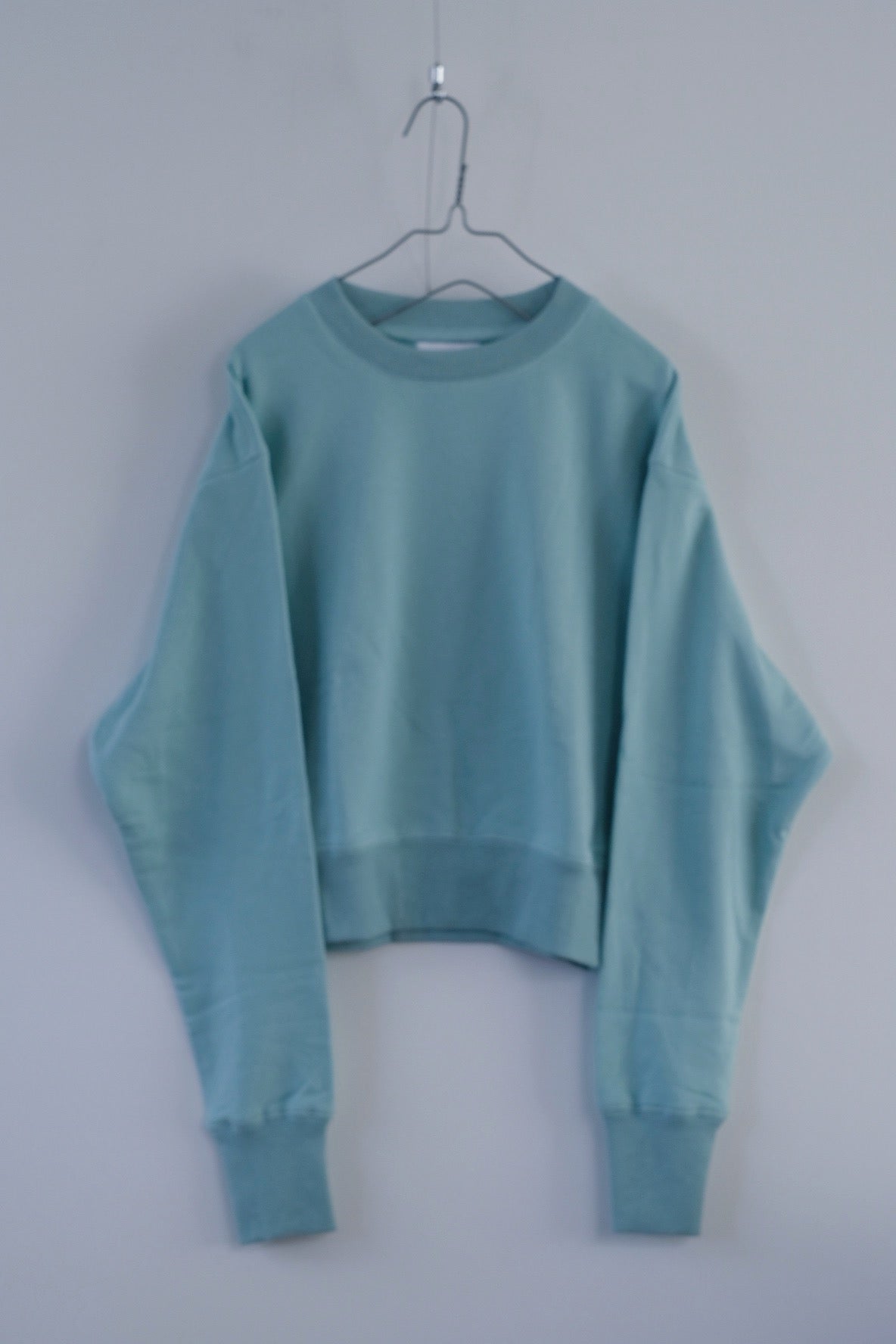 Short length sweat shirt