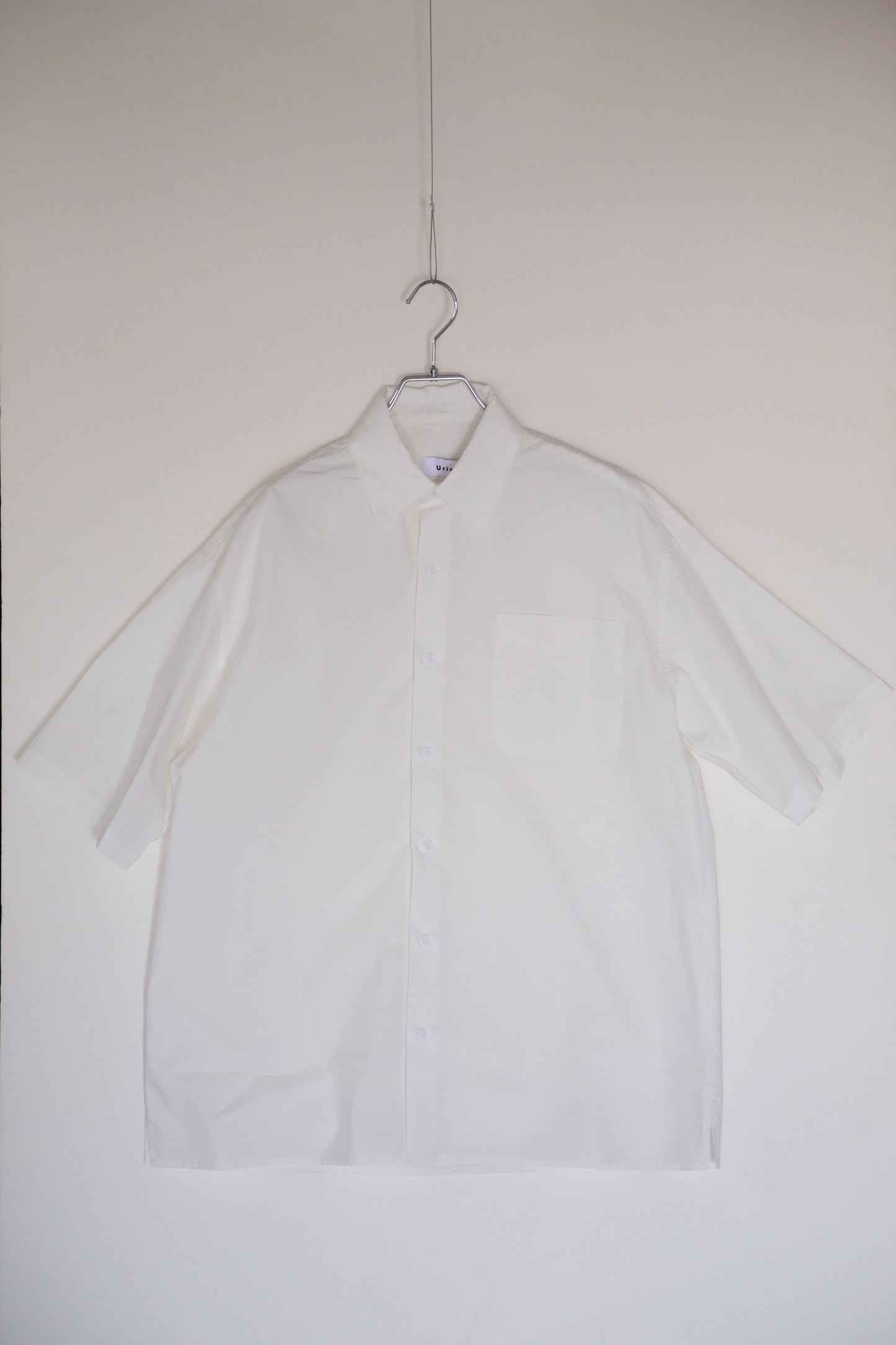 Bigcollar short sleeve shirt