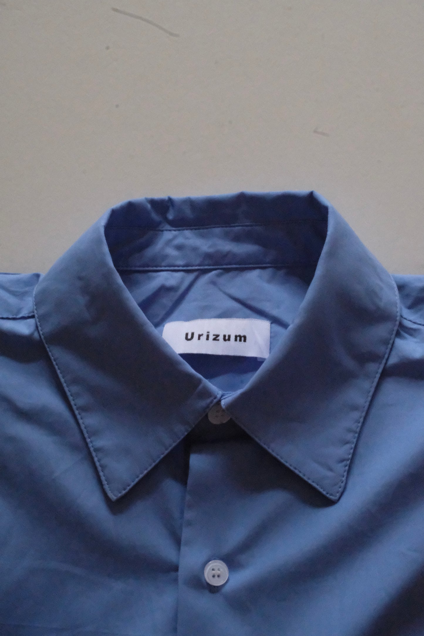 Bigcollar short sleeve shirt