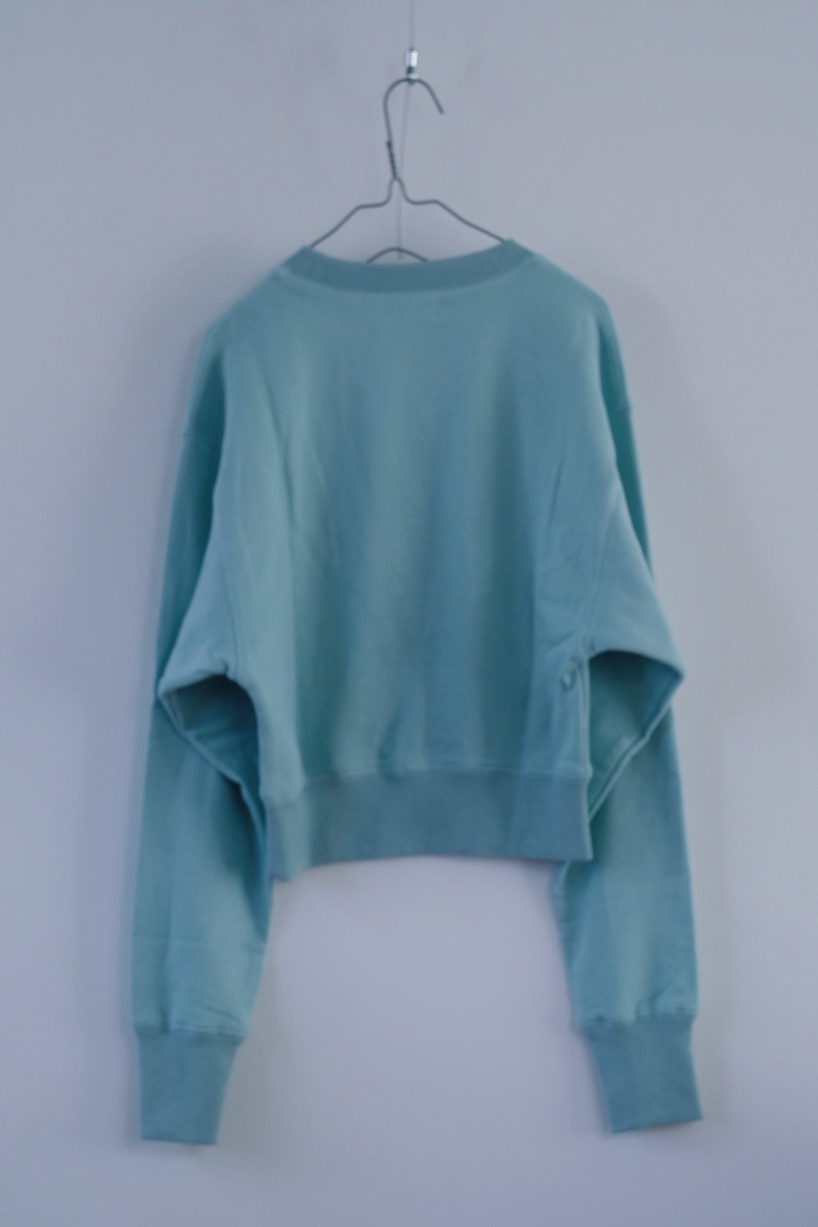 Short length sweat shirt