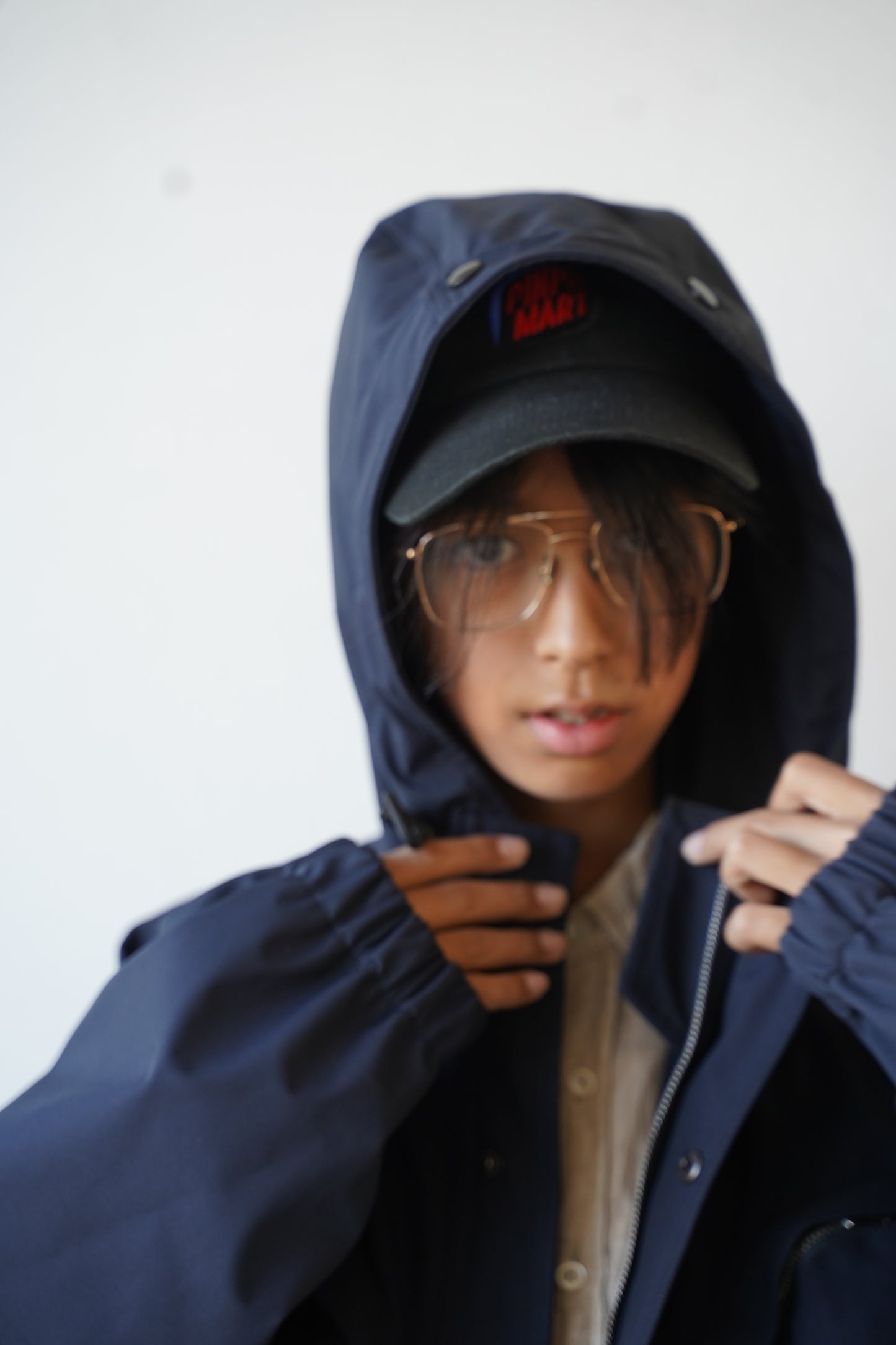 Cropped mountain parka