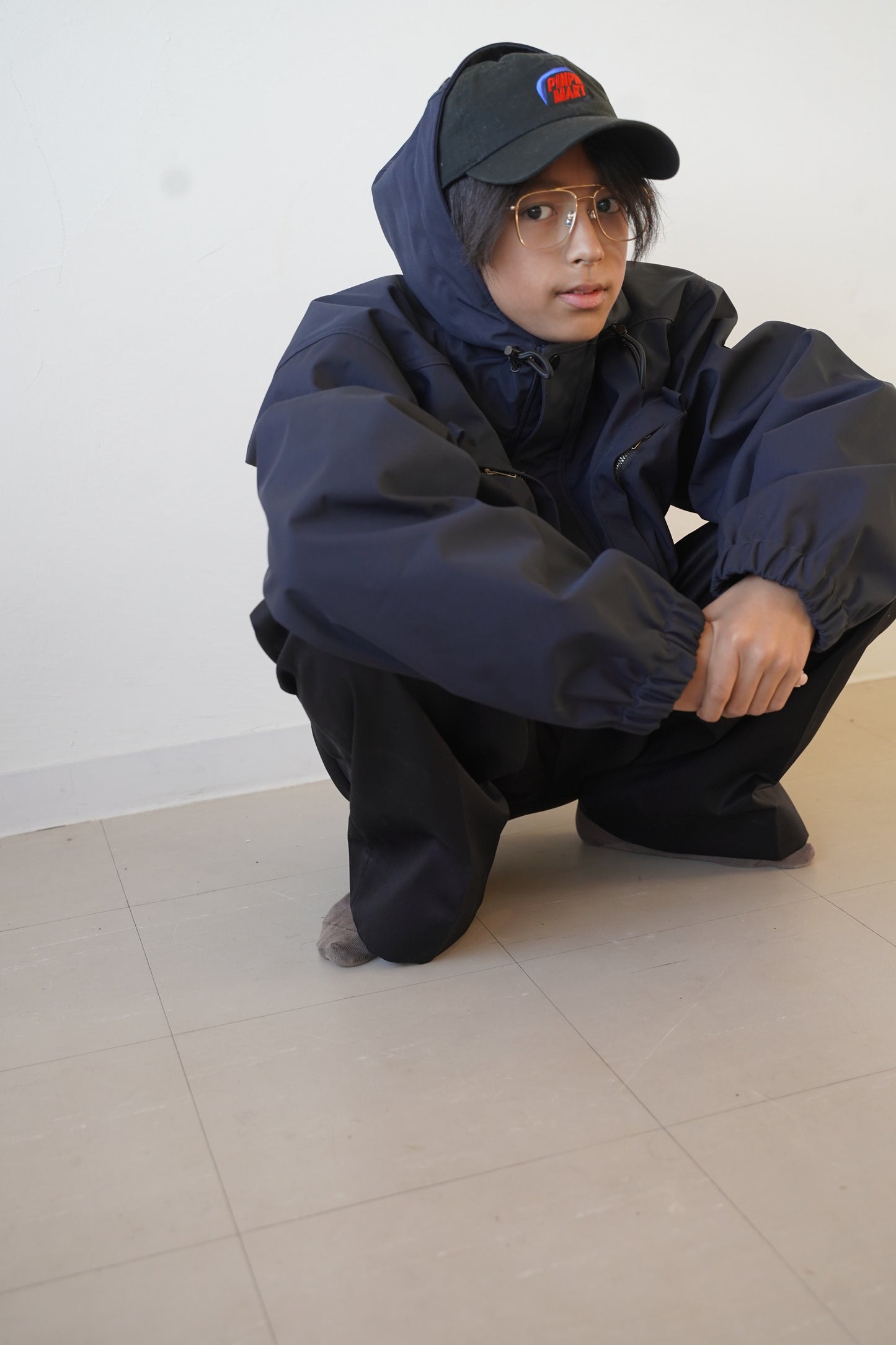 Cropped mountain parka