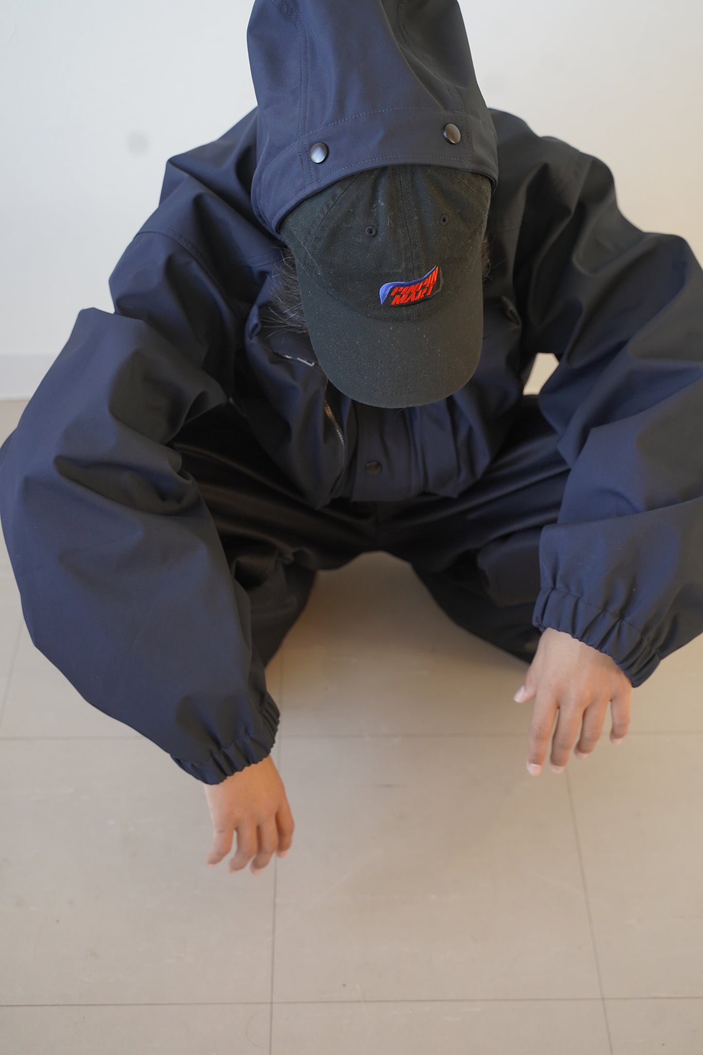 Cropped mountain parka