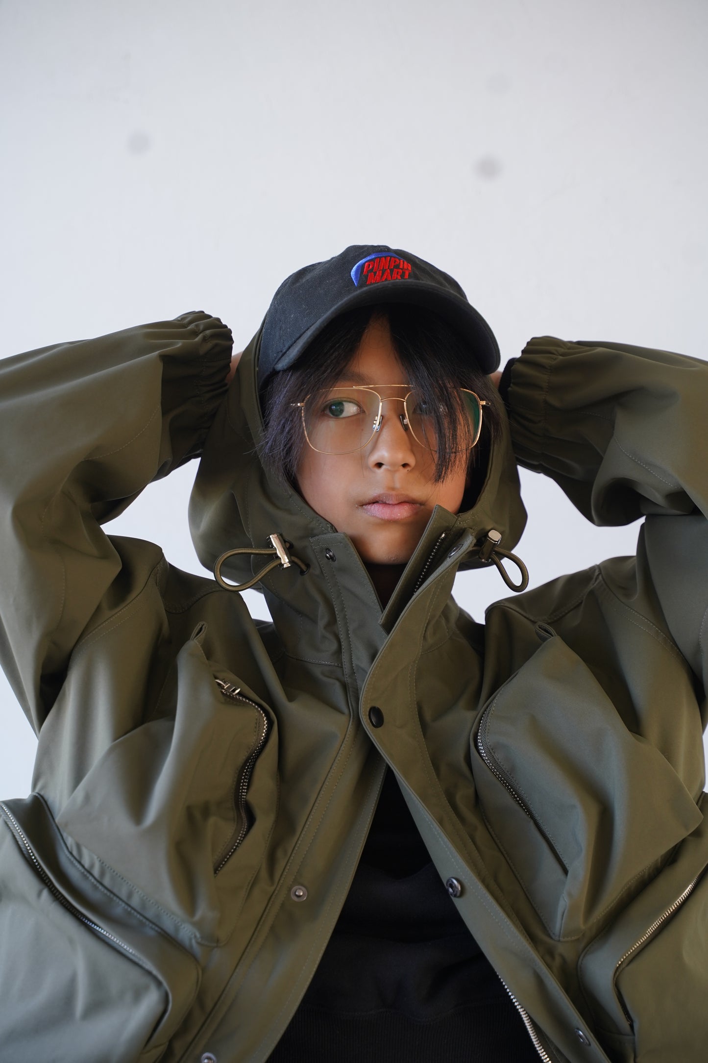 Cropped mountain parka