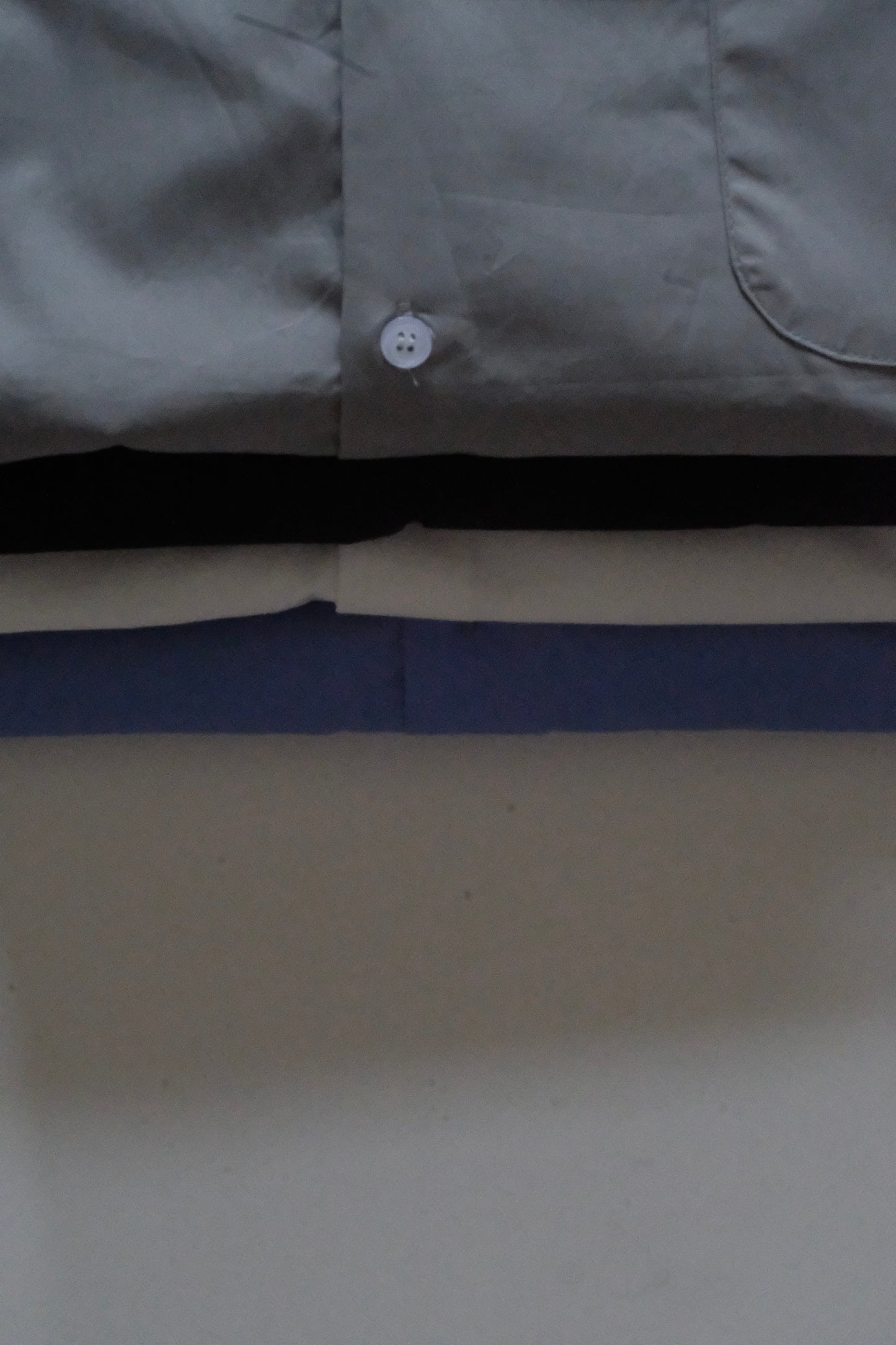 Bigcollar short sleeve shirt