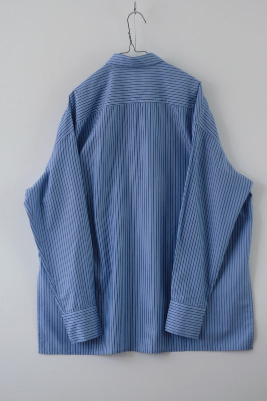 Regularcollar stripe shirt