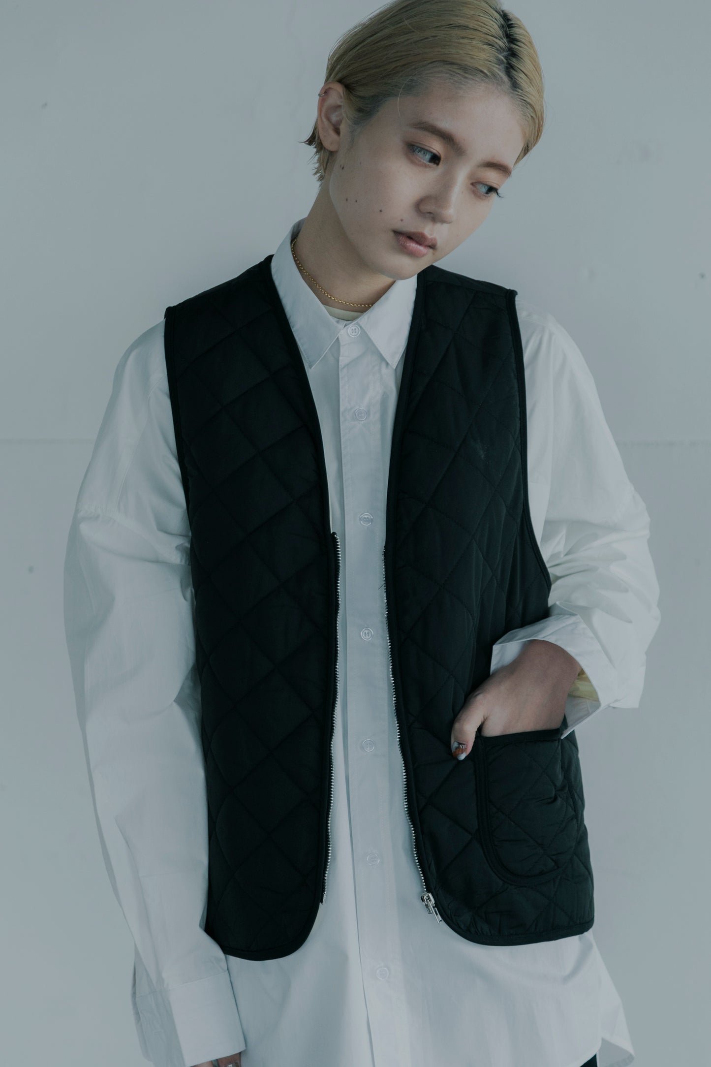 Quilted vest